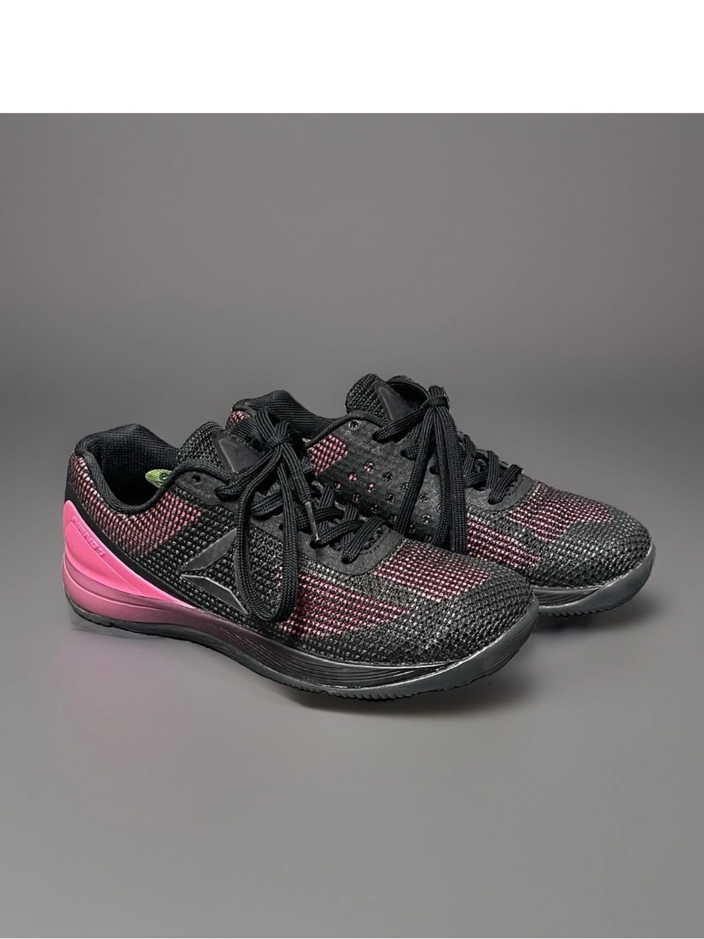 Reebok Crossfit Nano 7 Women's Black/Neon Pink Training Shoes Size 6.5